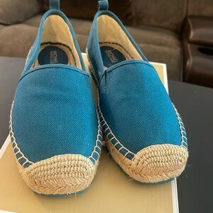 Michael Kors lenny espadrille canvas size 6.5